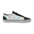 Load image into Gallery viewer, Spanish Tile, Women's Lace-Up Canvas Sneakers