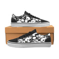 Load image into Gallery viewer, Skull Garden, Women's Lace-Up Canvas Sneakers