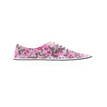 Load image into Gallery viewer, Cheetah Pink, Women's Classic Canvas Low Top Sneakers