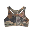 Load image into Gallery viewer, Camo Flowers, Shorts and Sports Bra Full Set