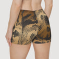 Load image into Gallery viewer, Gold Boa, Workout Shorts