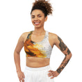 Load image into Gallery viewer, Smoke and Fire, Seamless Sports Bra