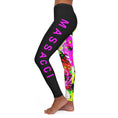 Load image into Gallery viewer, Neon flowers, Premium Sculpting leggings