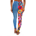 Load image into Gallery viewer, Denim garden, Premium Sculpting leggings