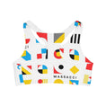 Load image into Gallery viewer, Colors and Shapes, Seamless Sports Bra
