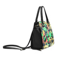 Load image into Gallery viewer, Puzzle pieces, leather shoulder handbag