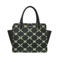 Load image into Gallery viewer, Green bloom, leather shoulder handbag