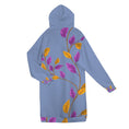 Load image into Gallery viewer, Gold leaf, zip up long hoodie