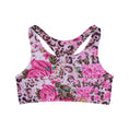 Load image into Gallery viewer, Cheetah Pink, Seamless Sports Bra