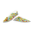 Load image into Gallery viewer, Stained Glass, Men's Classic Canvas Low Top Sneakers