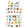 Load image into Gallery viewer, Colors and Shapes, Shorts and Sports Bra Full Set