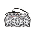 Load image into Gallery viewer, Charcoal and Lace, canvas purse
