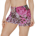 Load image into Gallery viewer, Cheetah Pink, Shorts and Sports Bra Full Set