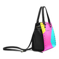 Load image into Gallery viewer, Eighties stripe, leather shoulder handbag