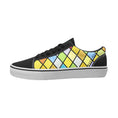Load image into Gallery viewer, Stained Glass, Women's Lace-Up Canvas Sneakers