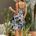 Load image into Gallery viewer, Vintage ads, elegant strap dress