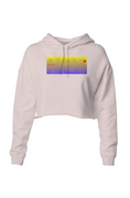 Load image into Gallery viewer, Tapes and Skates, Lightweight Crop Hoodie