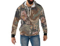 Load image into Gallery viewer, Camo Flowers, Premium Blend Hoodie