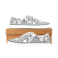 Load image into Gallery viewer, Wallpaper, Women's Classic Canvas Low Top Sneakers