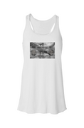 Load image into Gallery viewer, Boombox Bridge, Flowy Racerback Tank