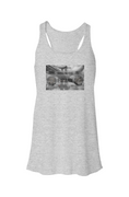 Load image into Gallery viewer, Boombox Bridge, Flowy Racerback Tank