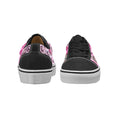 Load image into Gallery viewer, Cheetah Pink, Women's Lace-Up Canvas Sneakers