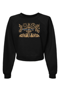 Load image into Gallery viewer, Golden Angels, Raglan Pullover Fleece Sweatshirt