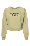 Load image into Gallery viewer, Spray paint, Raglan Pullover Fleece Sweatshirt
