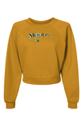 Load image into Gallery viewer, Flowers and firearms, Raglan Pullover Fleece Sweatshirt