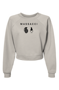Load image into Gallery viewer, War and peace, Raglan Pullover Fleece Sweatshirt