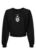 Load image into Gallery viewer, Star and stripe, Raglan Pullover Fleece Sweatshirt