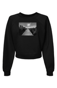 Load image into Gallery viewer, No shirt no shoes, Raglan Pullover Fleece Sweatshirt