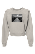 Load image into Gallery viewer, No shirt no shoes, Raglan Pullover Fleece Sweatshirt