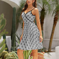 Load image into Gallery viewer, Silver snake, elegant strap dress
