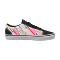 Load image into Gallery viewer, Tilted Quilt, Women's Lace-Up Canvas Sneakers