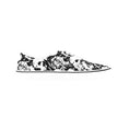Load image into Gallery viewer, Skull Garden, Women's Classic Canvas Low Top Sneakers
