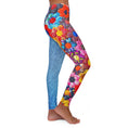 Load image into Gallery viewer, Denim garden, Premium Sculpting leggings
