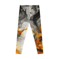 Load image into Gallery viewer, Smoke and Fire, Leggings and Sports Bra Full Set