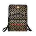 Load image into Gallery viewer, Gold leaf, canvas purse