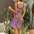 Load image into Gallery viewer, Mystical garden, elegant strap dress