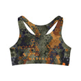 Load image into Gallery viewer, Hexagons, Seamless Sports Bra