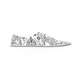 Load image into Gallery viewer, Wallpaper, Women's Classic Canvas Low Top Sneakers