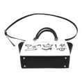 Load image into Gallery viewer, Spray paint, leather shoulder handbag