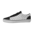 Load image into Gallery viewer, Silver Snake, Women's Lace-Up Canvas Sneakers