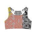 Load image into Gallery viewer, Patchwork, Seamless Sports Bra