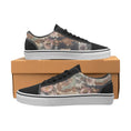 Load image into Gallery viewer, Camo Flower, Men's Lace-Up Canvas Sneakers