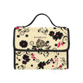 Load image into Gallery viewer, Black and Tan, canvas purse