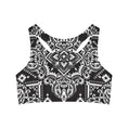 Load image into Gallery viewer, Dark Heart, Seamless Sports Bra