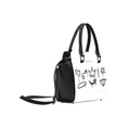 Load image into Gallery viewer, Spray paint, leather shoulder handbag