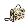 Load image into Gallery viewer, Black and Tan, canvas purse